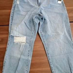 Celebrity Pink Distressed Light Blue Jeans